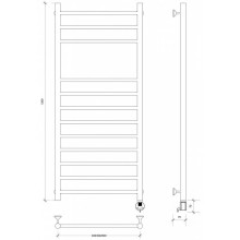 Полотенцесушитель электрический 1270х532 ТЭН правый Secado Триада 5 4603759409849