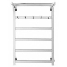 Полотенцесушитель электрический 870х430 ТЭН левый Secado Корсико 1КСП 4603759400273