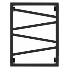 Полотенцесушитель электрический 670х530 ТЭН левый Secado Мирано 4603777482176