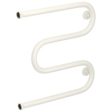 Полотенцесушитель водяной 500х500 белый глянец Сунержа М-образный 12-0007-5050