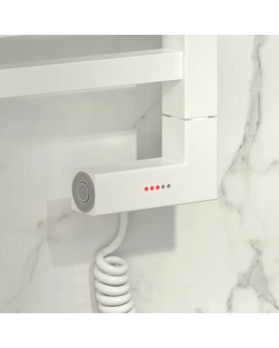 Полотенцесушитель электрический 600х400 белый матовый МЭМ правый Сунержа Центурион 2.0 30-5603-6040