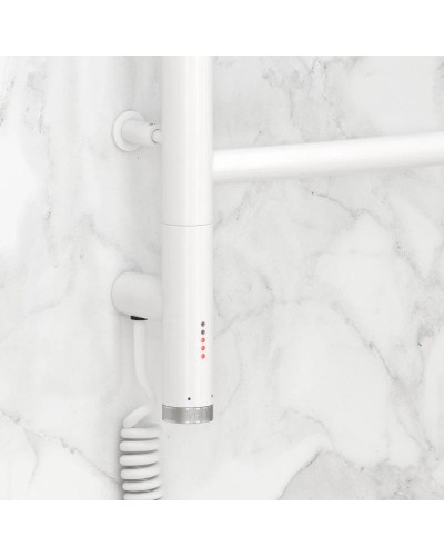 Полотенцесушитель электрический 1000х400 белый глянец МЭМ левый Сунержа Галант 3.0 12-5800-1040