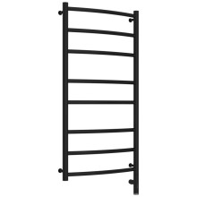 Полотенцесушитель электрический 1000х500 черный матовый МЭМ правый Сунержа Галант 3.0 31-5801-1050