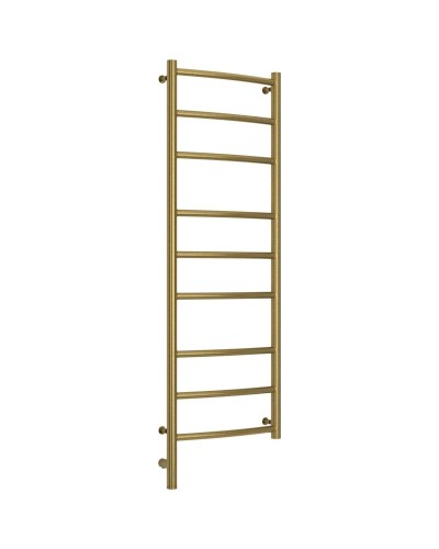 Полотенцесушитель электрический 1200х400 состаренная латунь МЭМ левый Сунержа Галант 3.0 051-5800-1240