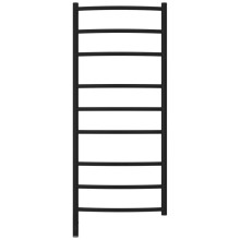 Полотенцесушитель электрический 1200х500 черный матовый МЭМ левый Сунержа Галант 3.0 31-5800-1250