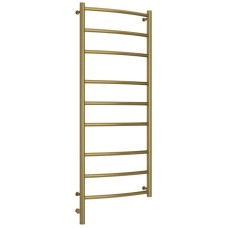 Полотенцесушитель электрический 1200х500 состаренная латунь МЭМ левый Сунержа Галант 3.0 051-5800-1250