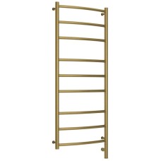 Полотенцесушитель электрический 1200х500 состаренная латунь МЭМ правый Сунержа Галант 3.0 051-5801-1250