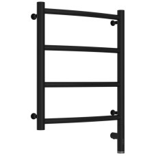 Полотенцесушитель электрический 500х400 черный матовый МЭМ правый Сунержа Галант 3.0 31-5801-5040