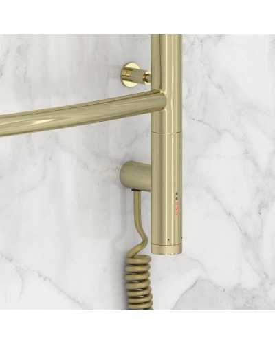 Полотенцесушитель электрический 500х400 шампань МЭМ правый Сунержа Галант 3.0 020-5801-5040