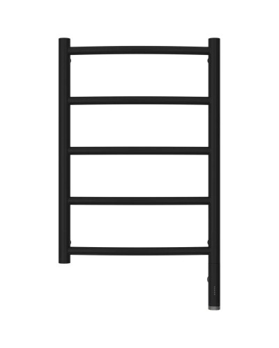 Полотенцесушитель электрический 600х400 черный матовый МЭМ правый Сунержа Галант 3.0 31-5801-6040