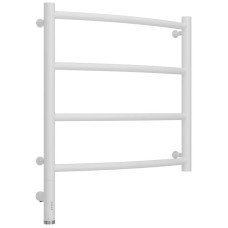 Полотенцесушитель электрический 500х500 белый матовый МЭМ левый Сунержа Галант 3.0 30-5800-5050