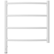 Полотенцесушитель электрический 500х500 белый матовый МЭМ левый Сунержа Галант 3.0 30-5800-5050