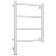 Полотенцесушитель электрический 500х500 белый глянец МЭМ левый Сунержа Галант 3.0 12-5800-5050