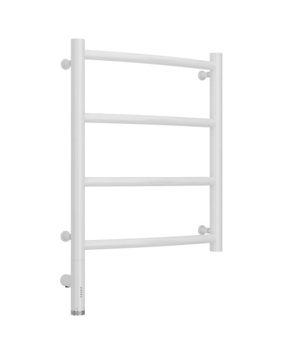 Полотенцесушитель электрический 500х500 белый глянец МЭМ левый Сунержа Галант 3.0 12-5800-5050