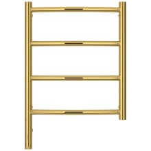 Полотенцесушитель электрический 500х500 золотой МЭМ левый Сунержа Галант 3.0 03-5800-5050