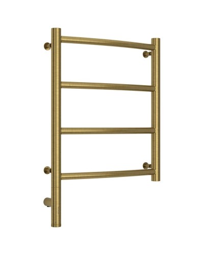 Полотенцесушитель электрический 500х500 состаренная латунь МЭМ левый Сунержа Галант 3.0 051-5800-5050