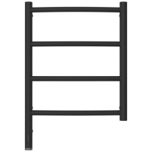 Полотенцесушитель электрический 500х500 темный титан муар МЭМ левый Сунержа Галант 3.0 15-5800-5050