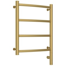 Полотенцесушитель электрический 500х500 золотой матовый МЭМ правый Сунержа Галант 3.0 032-5801-5050