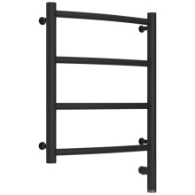 Полотенцесушитель электрический 500х500 темный титан муар МЭМ правый Сунержа Галант 3.0 15-5801-5050