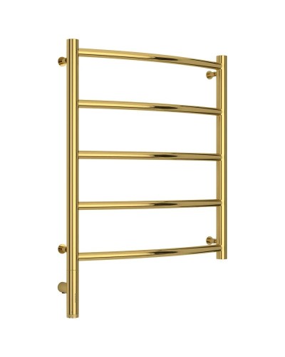 Полотенцесушитель электрический 600х500 золотой МЭМ левый Сунержа Галант 3.0 03-5800-6050