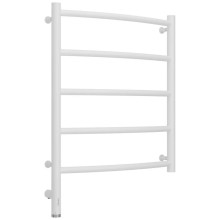 Полотенцесушитель электрический 600х500 белый матовый МЭМ левый Сунержа Галант 3.0 30-5800-6050