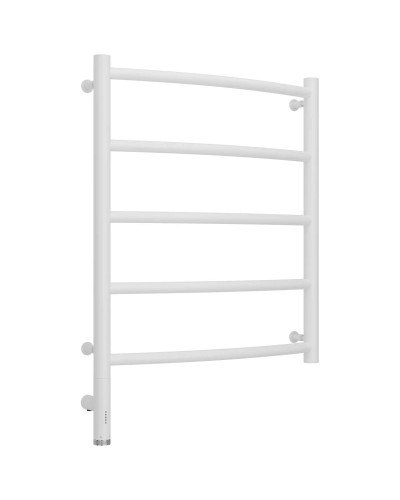 Полотенцесушитель электрический 600х500 белый матовый МЭМ левый Сунержа Галант 3.0 30-5800-6050
