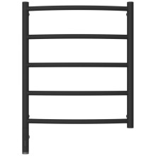 Полотенцесушитель электрический 600х500 темный титан муар МЭМ левый Сунержа Галант 3.0 15-5800-6050