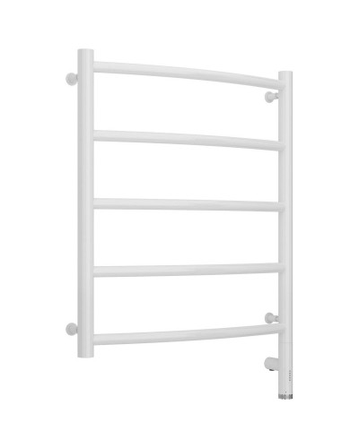 Полотенцесушитель электрический 600х500 белый глянец МЭМ правый Сунержа Галант 3.0 12-5801-6050