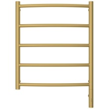 Полотенцесушитель электрический 600х500 золотой матовый МЭМ правый Сунержа Галант 3.0 032-5801-6050