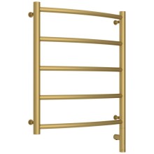 Полотенцесушитель электрический 600х500 золотой матовый МЭМ правый Сунержа Галант 3.0 032-5801-6050