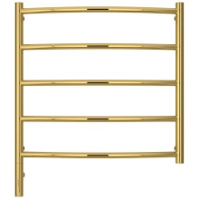 Полотенцесушитель электрический 600х600 золотой МЭМ левый Сунержа Галант 3.0 03-5800-6060