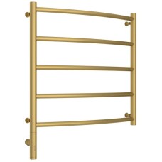 Полотенцесушитель электрический 600х600 золотой матовый МЭМ левый Сунержа Галант 3.0 032-5800-6060