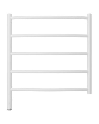 Полотенцесушитель электрический 600х600 белый матовый МЭМ левый Сунержа Галант 3.0 30-5800-6060