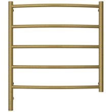 Полотенцесушитель электрический 600х600 состаренная латунь МЭМ левый Сунержа Галант 3.0 051-5800-6060