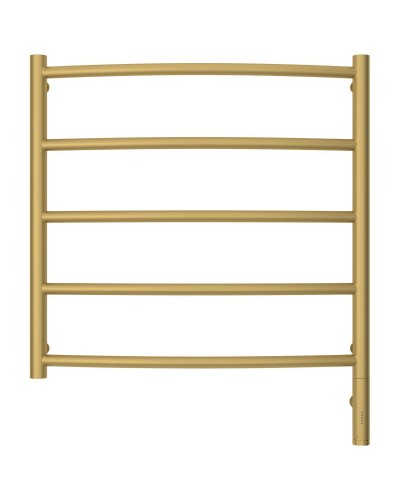 Полотенцесушитель электрический 600х600 золотой матовый МЭМ правый Сунержа Галант 3.0 032-5801-6060