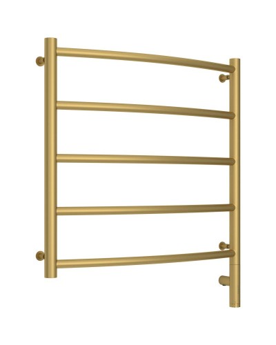 Полотенцесушитель электрический 600х600 золотой матовый МЭМ правый Сунержа Галант 3.0 032-5801-6060