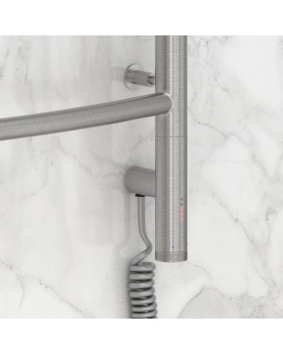 Полотенцесушитель электрический 600х600 сатин МЭМ правый Сунержа Галант 3.0 071-5801-6060