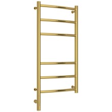 Полотенцесушитель электрический 800х400 золотой МЭМ левый Сунержа Галант 3.0 03-5800-8040