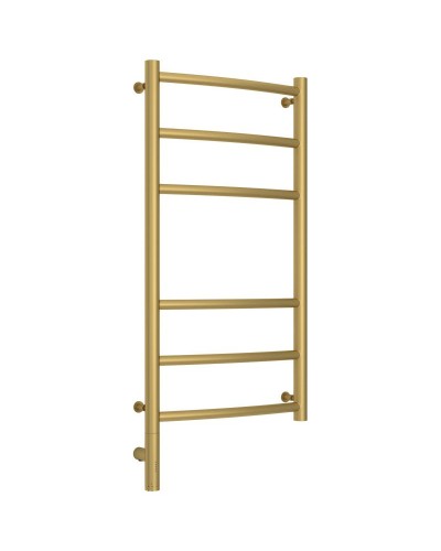 Полотенцесушитель электрический 800х400 золотой матовый МЭМ левый Сунержа Галант 3.0 032-5800-8040