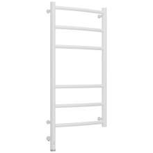 Полотенцесушитель электрический 800х400 белый матовый МЭМ левый Сунержа Галант 3.0 30-5800-8040