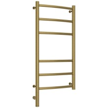 Полотенцесушитель электрический 800х400 состаренная латунь МЭМ левый Сунержа Галант 3.0 051-5800-8040