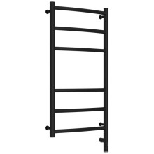 Полотенцесушитель электрический 800х400 черный матовый МЭМ правый Сунержа Галант 3.0 31-5801-8040