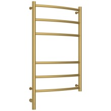 Полотенцесушитель электрический 800х500 золотой матовый МЭМ левый Сунержа Галант 3.0 032-5800-8050