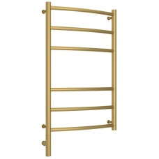 Полотенцесушитель электрический 800х500 золотой матовый МЭМ левый Сунержа Галант 3.0 032-5800-8050