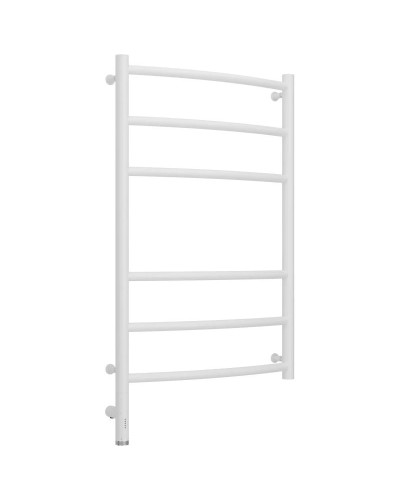 Полотенцесушитель электрический 800х500 белый матовый МЭМ левый Сунержа Галант 3.0 30-5800-8050