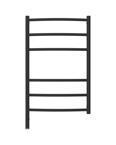 Полотенцесушитель электрический 800х500 темный титан муар МЭМ левый Сунержа Галант 3.0 15-5800-8050