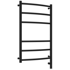 Полотенцесушитель электрический 800х500 черный матовый МЭМ правый Сунержа Галант 3.0 31-5801-8050