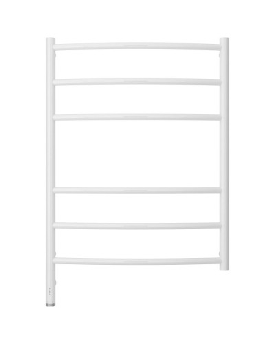 Полотенцесушитель электрический 800х600 белый глянец МЭМ левый Сунержа Галант 3.0 12-5800-8060