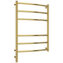 Полотенцесушитель электрический 800х600 золотой МЭМ левый Сунержа Галант 3.0 03-5800-8060