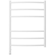 Полотенцесушитель электрический 800х600 белый матовый МЭМ левый Сунержа Галант 3.0 30-5800-8060